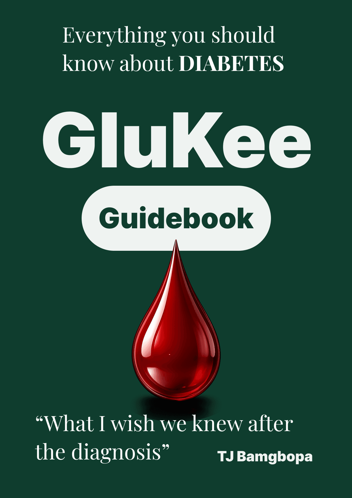 Cover of the GluKee diabetes guidebook